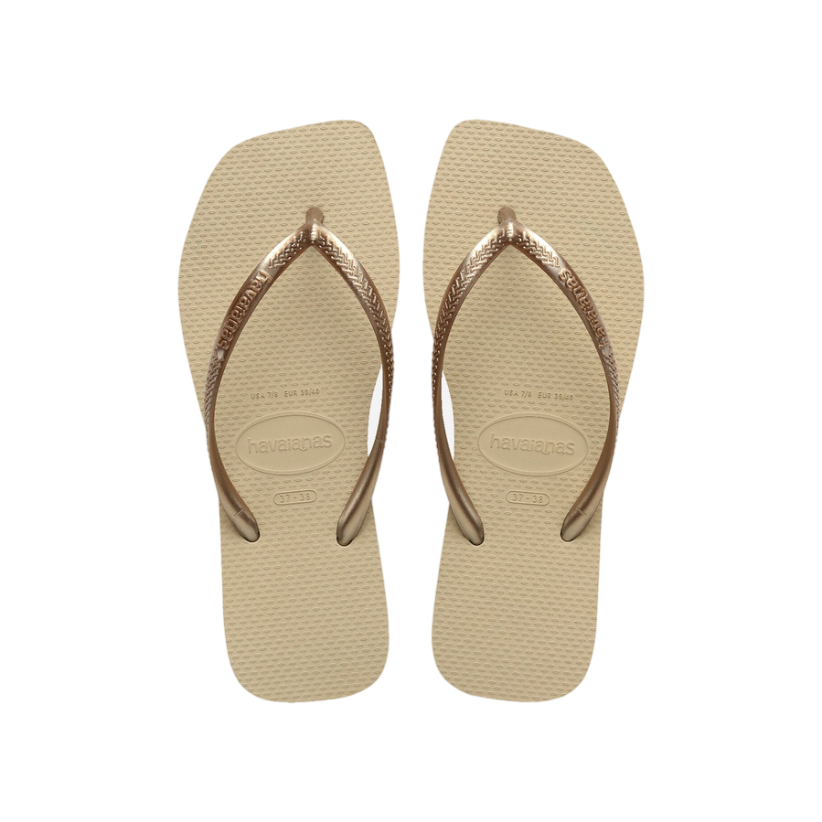 Havaianas ciabatta infradito da donna Slim Square 4148301-0154 grigio sabbia