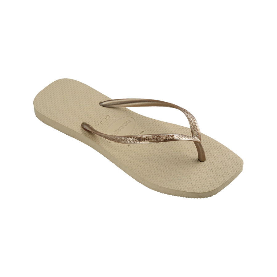 Havaianas ciabatta infradito da donna Slim Square 4148301-0154 grigio sabbia