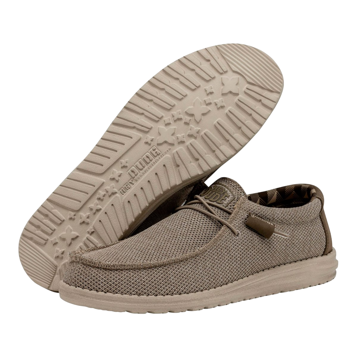 Hey Dude scarpa sneakers da uomo Wally Sox 40019-205 beige 3