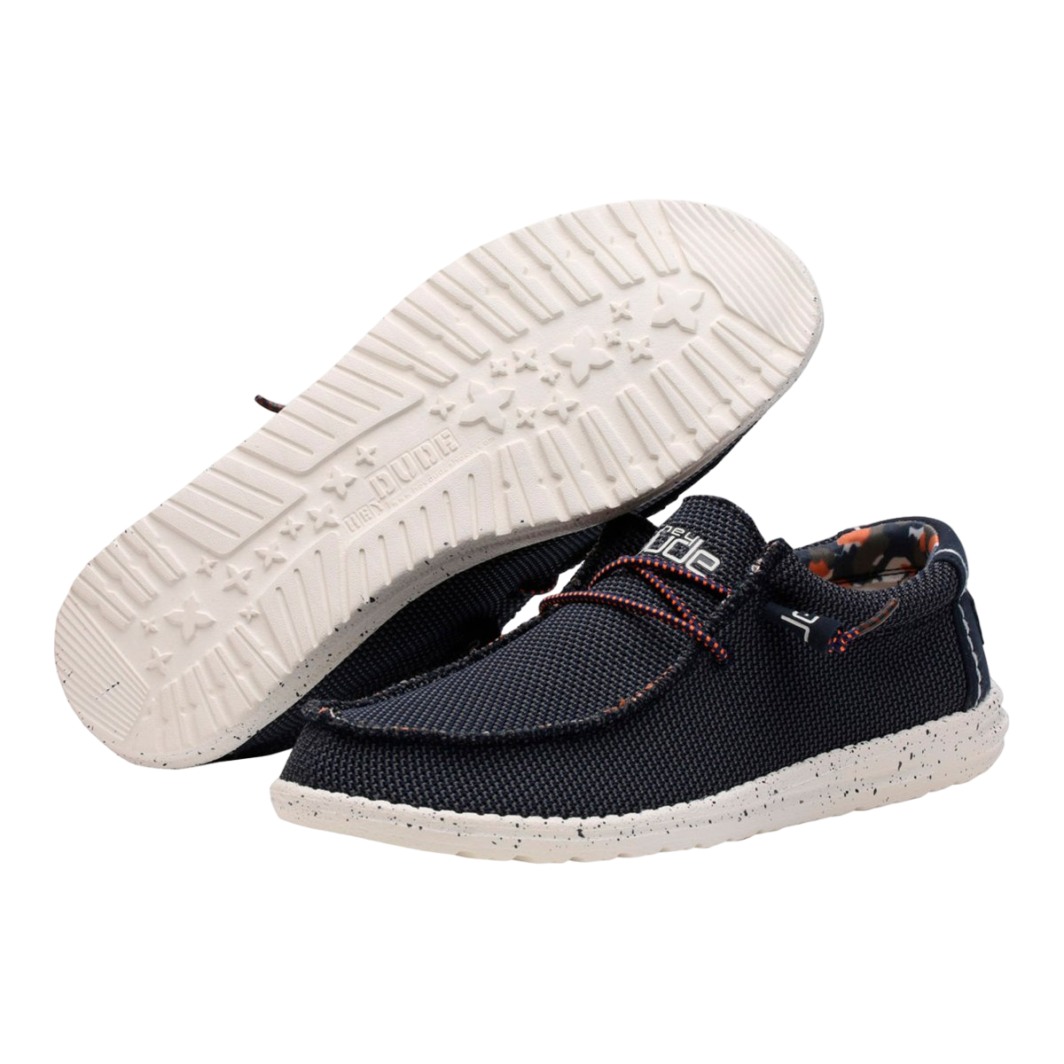 Hey Dude scarpa sneakers da uomo Wally Sox Stitch 40161-4NY blu multi 3
