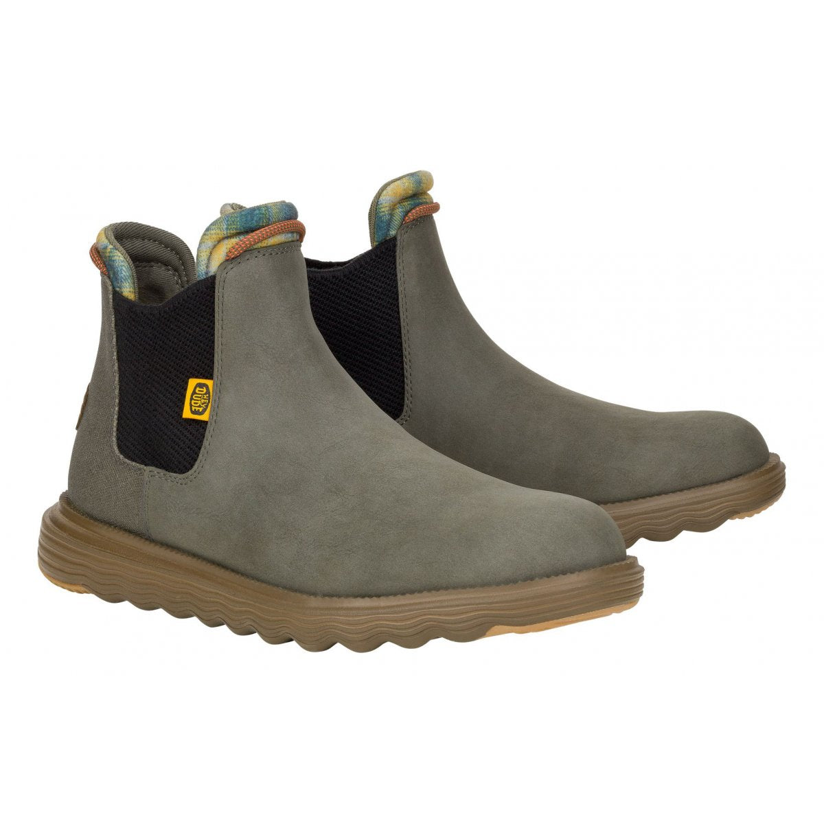 Hey Dude stivaletto da uomo Branson Classic 42065-3N0 verde oliva