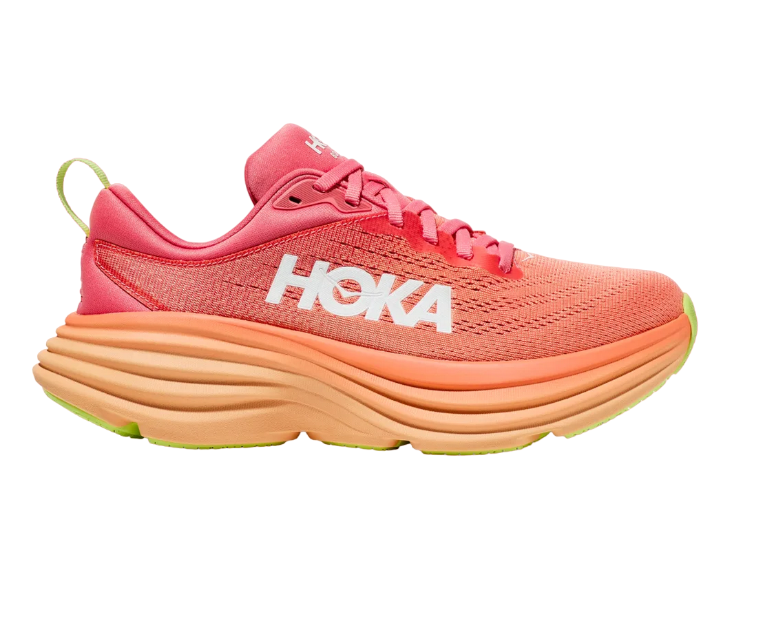 Hoka One One scarpa da corsa da donna Bondy 8 1127952/CPPY corallo papaia
