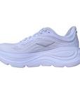 Hoka One One Bondi 9 1162012-SGLW scarpa corsa ammortizzata donna bianca vista laterale interna"