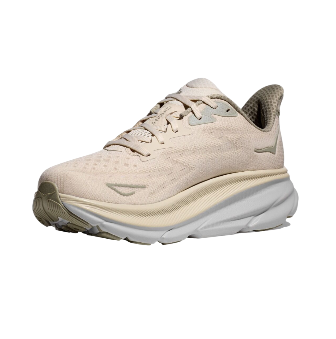 Hoka One One scarpa da corsa da uomo Clifton 9 1127895/OKB latte di avena-orzo 3