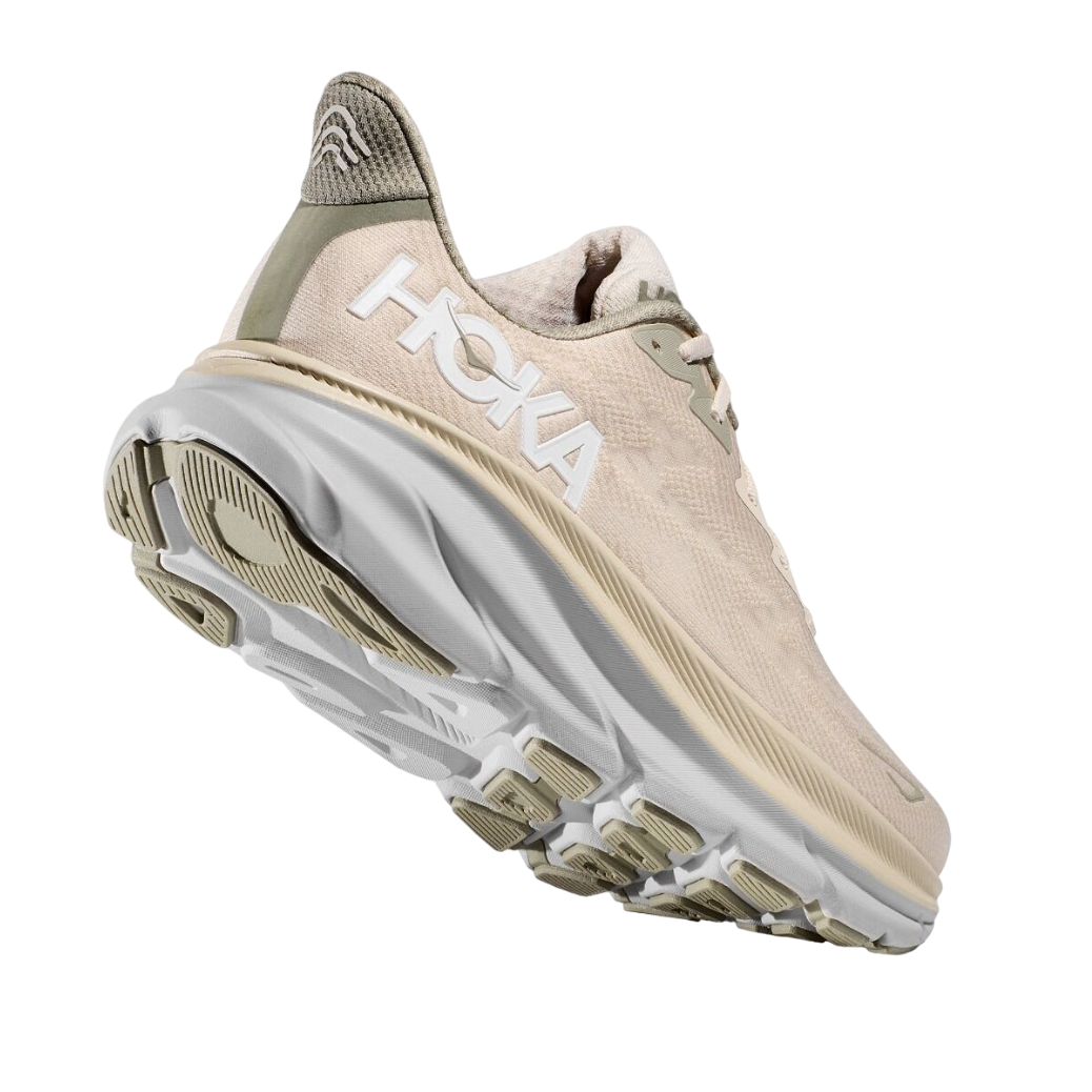 Hoka One One scarpa da corsa da uomo Clifton 9 1127895/OKB latte di avena-orzo 4