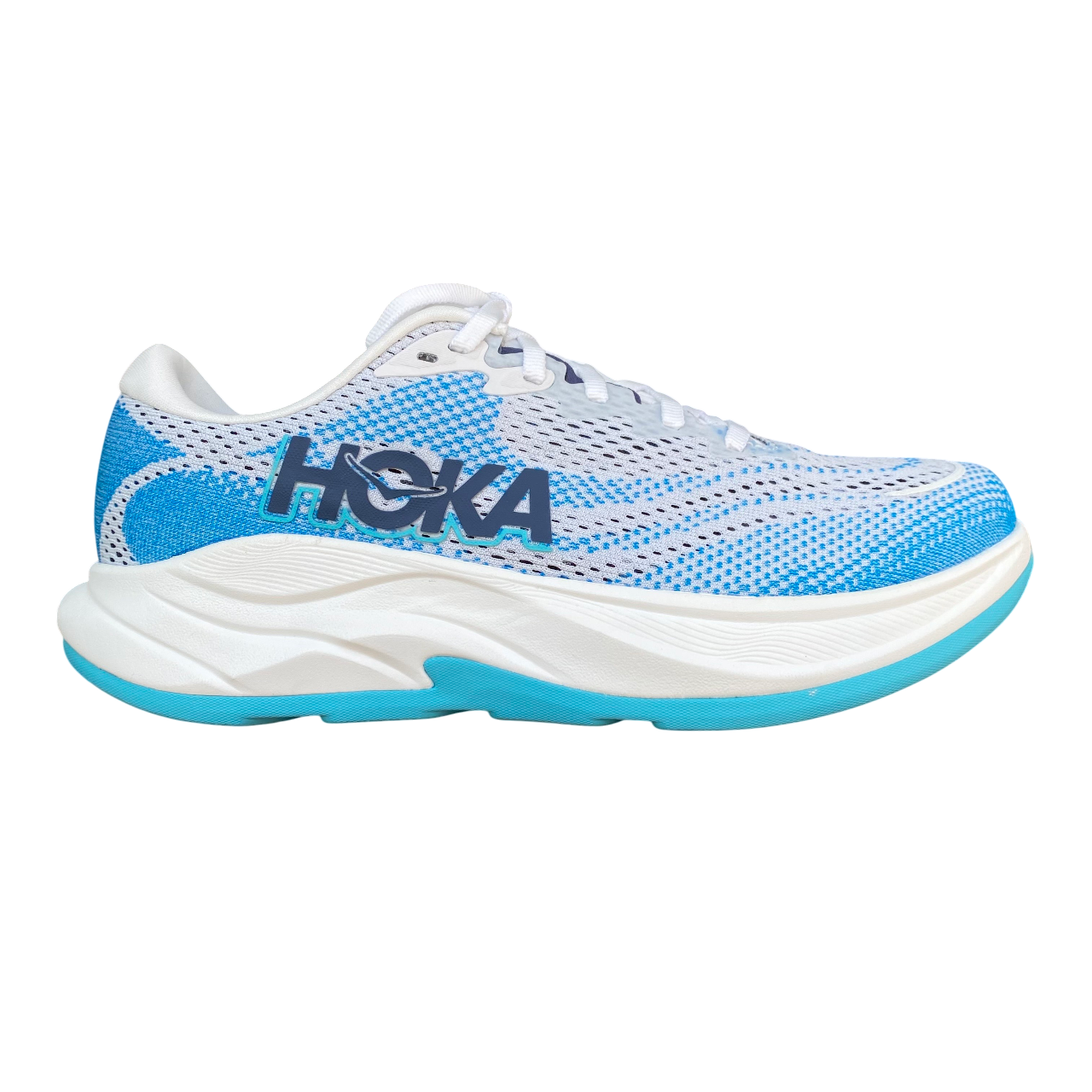 Hoka One One scarpa da corsa da uomo Rincon 4 1155130-FSK ghiaccio-celeste