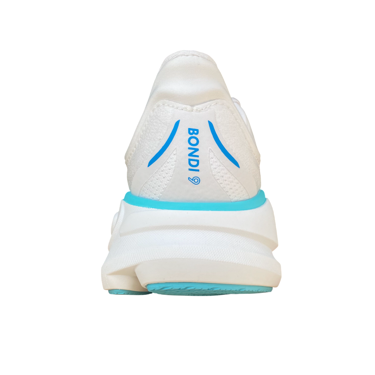 Hoka One One scarpa da corsa uomo Bondi 9 1162011-WKB bianco-blu