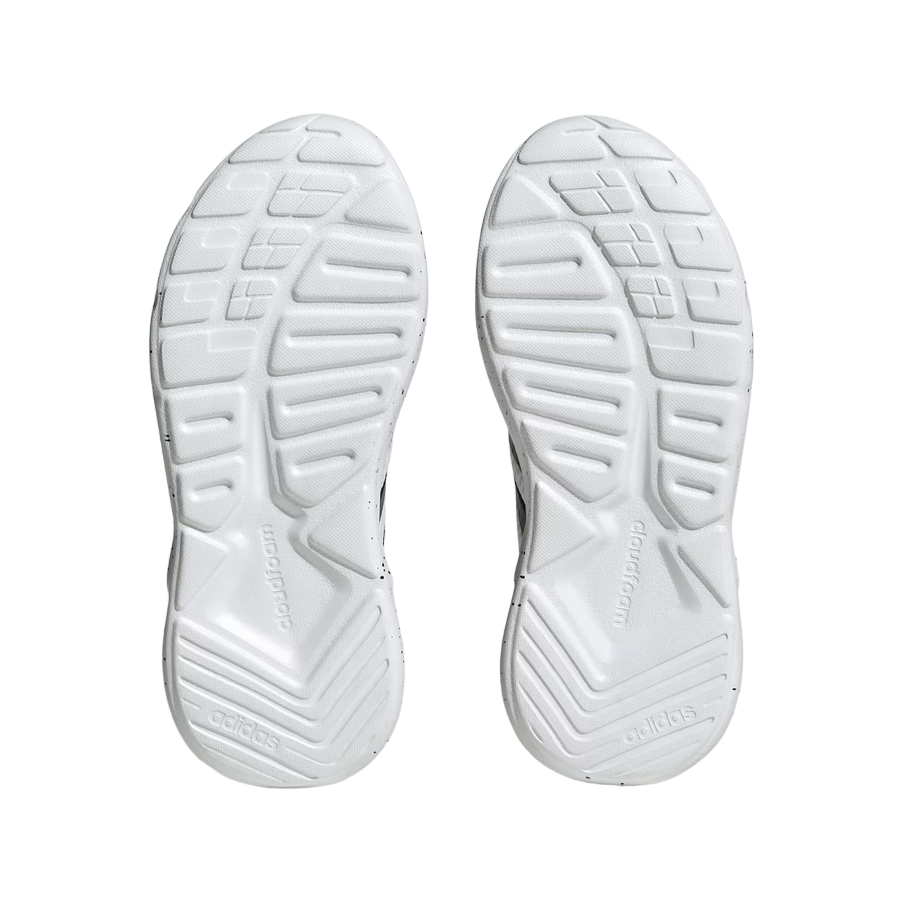 Adidas scarpa da corsa da ragazza IG2886 bianco-nero-verde