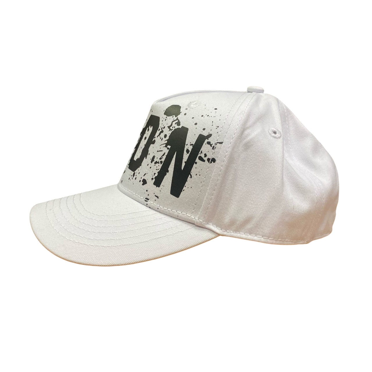 Icon cappello con visiera e logo schizzo IJXAC00558 bianco. taglia unica