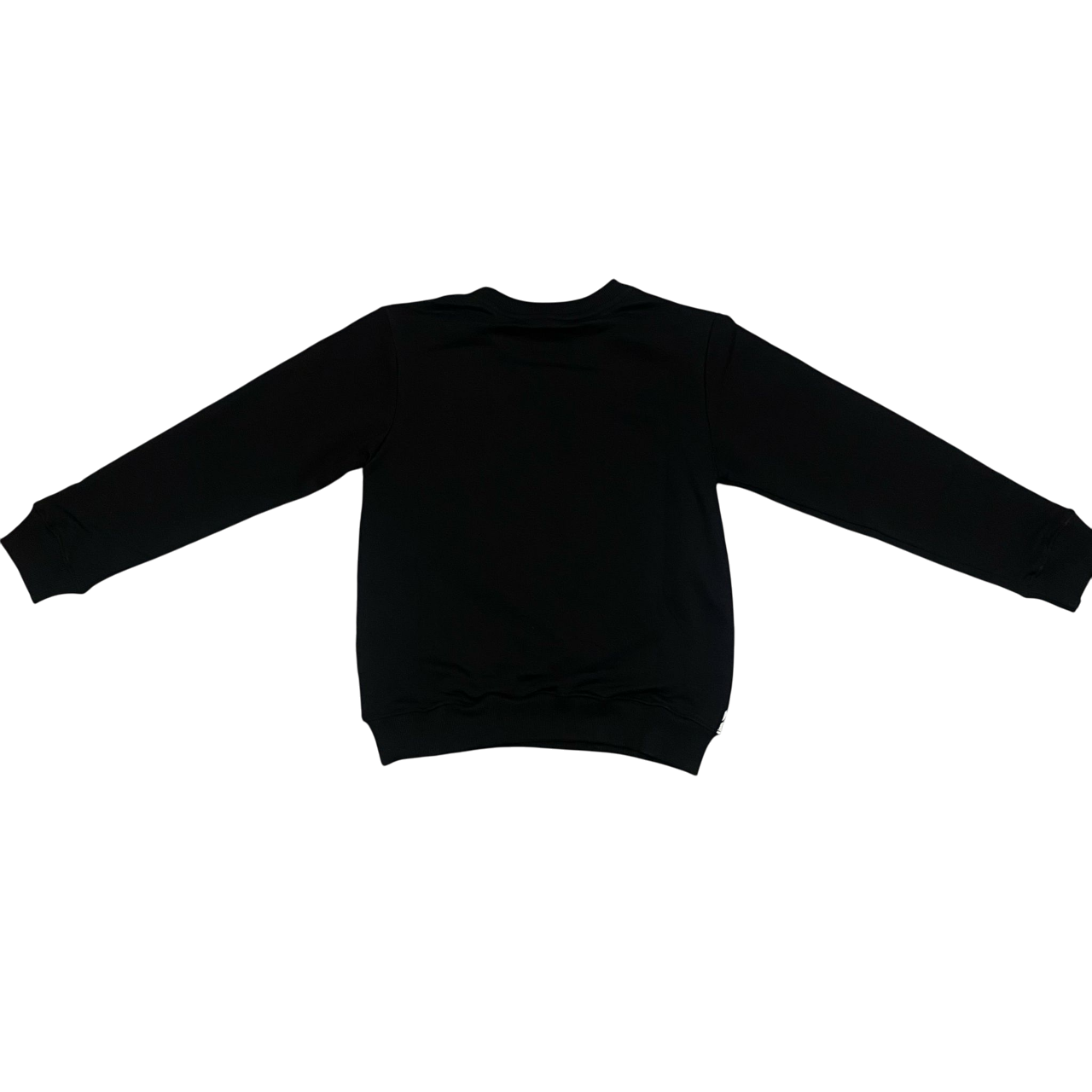 Icon felpa girocollo junior con stampe IBSW00556 nero-bianco