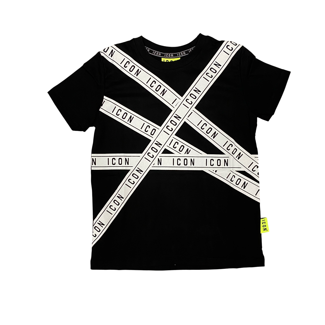 Icon maglietta manica corta junior IBKS00555 9000 nero