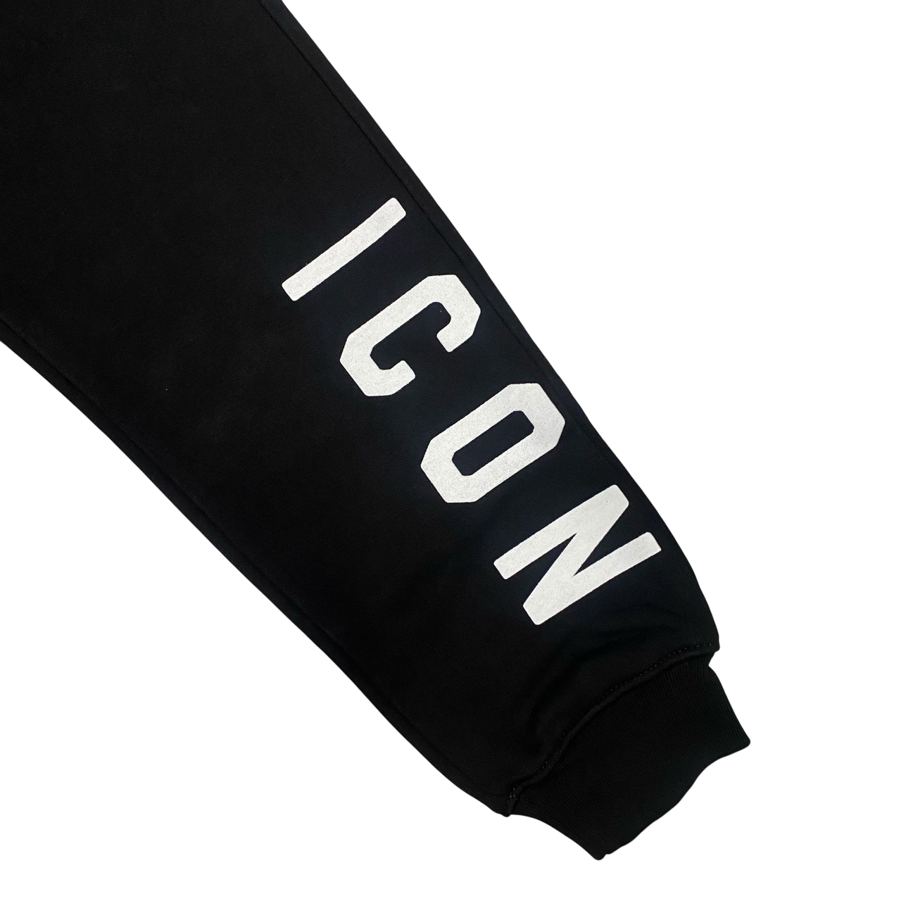 Icon pantalone junior con stampa logo IBSP00495 nero