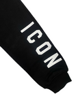 Icon pantalone junior con stampa logo IBSP00495 nero