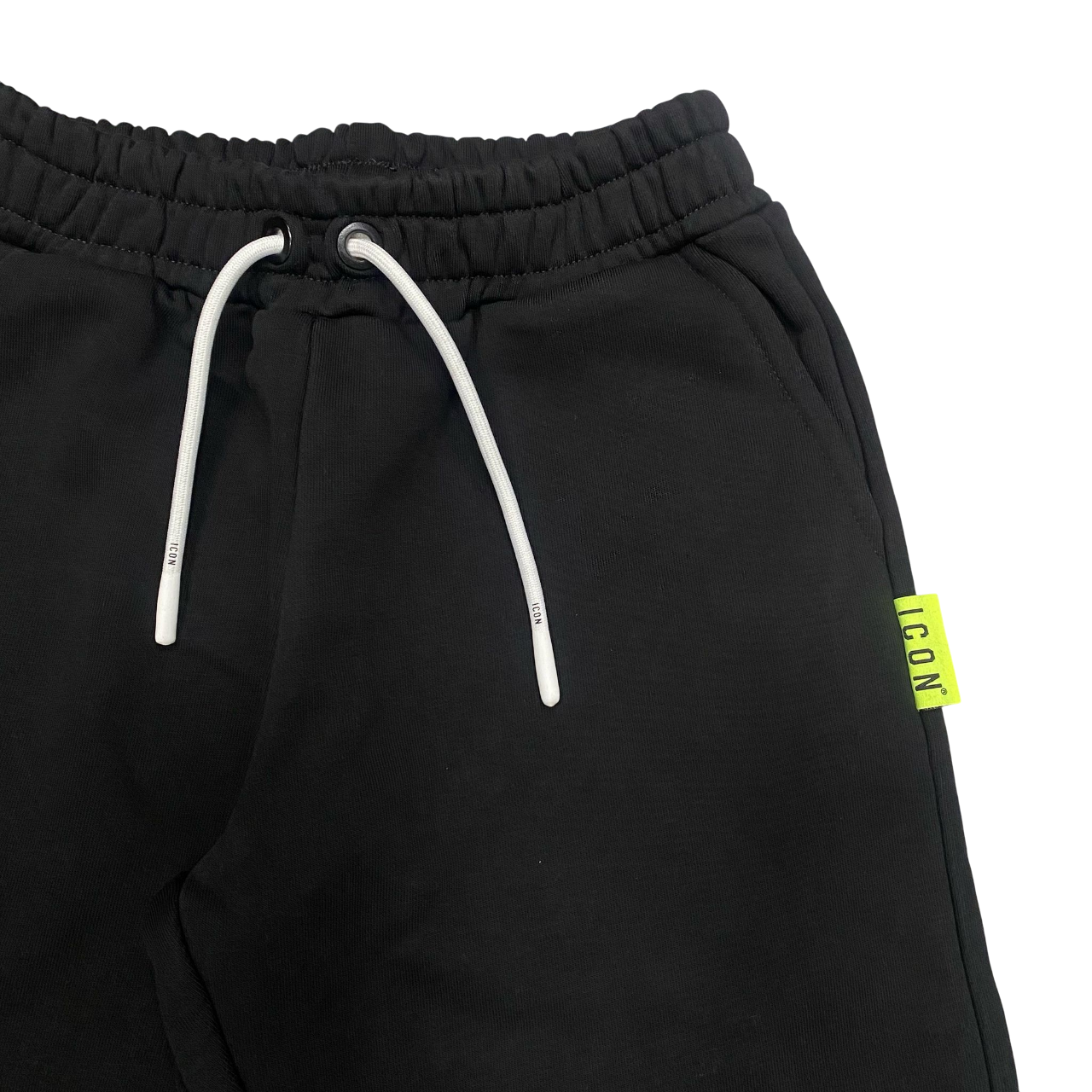 Icon pantalone junior con stampa logo IBSP00495 nero