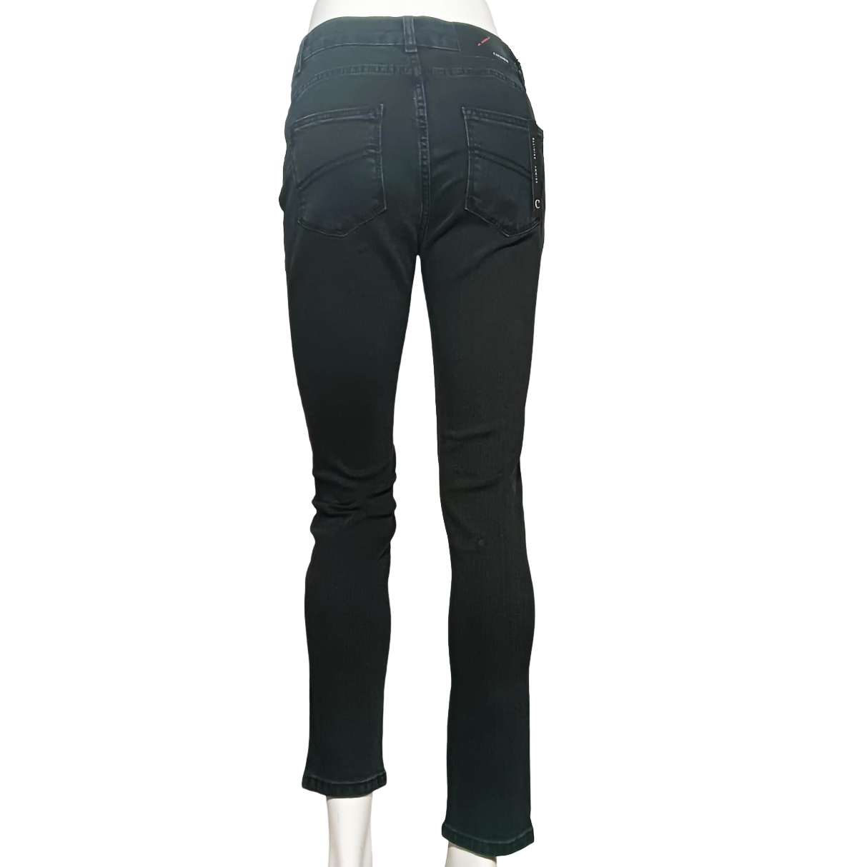 CafèNoir pantalone jeans da donna Denim Skinny c7 JJ1017 N021 nero