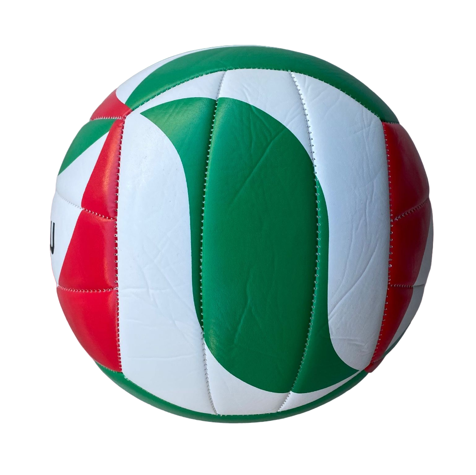 Molten Pallone da pallavolo V5M2501-L Volley School bianco-rosso-verde