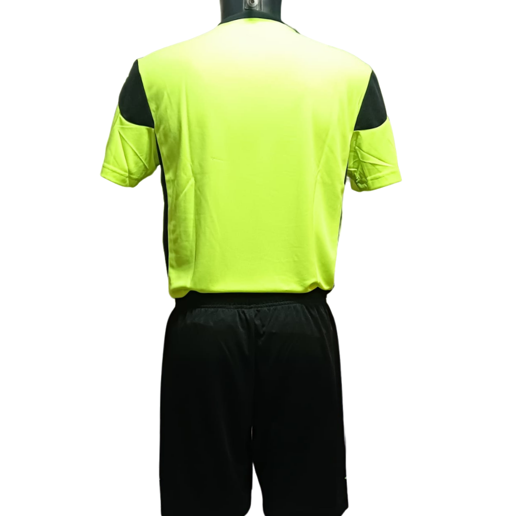 Lotto divisa sportiva da calcio-calcetto da uomo Star Evo R9692 giallo fluo-nero
