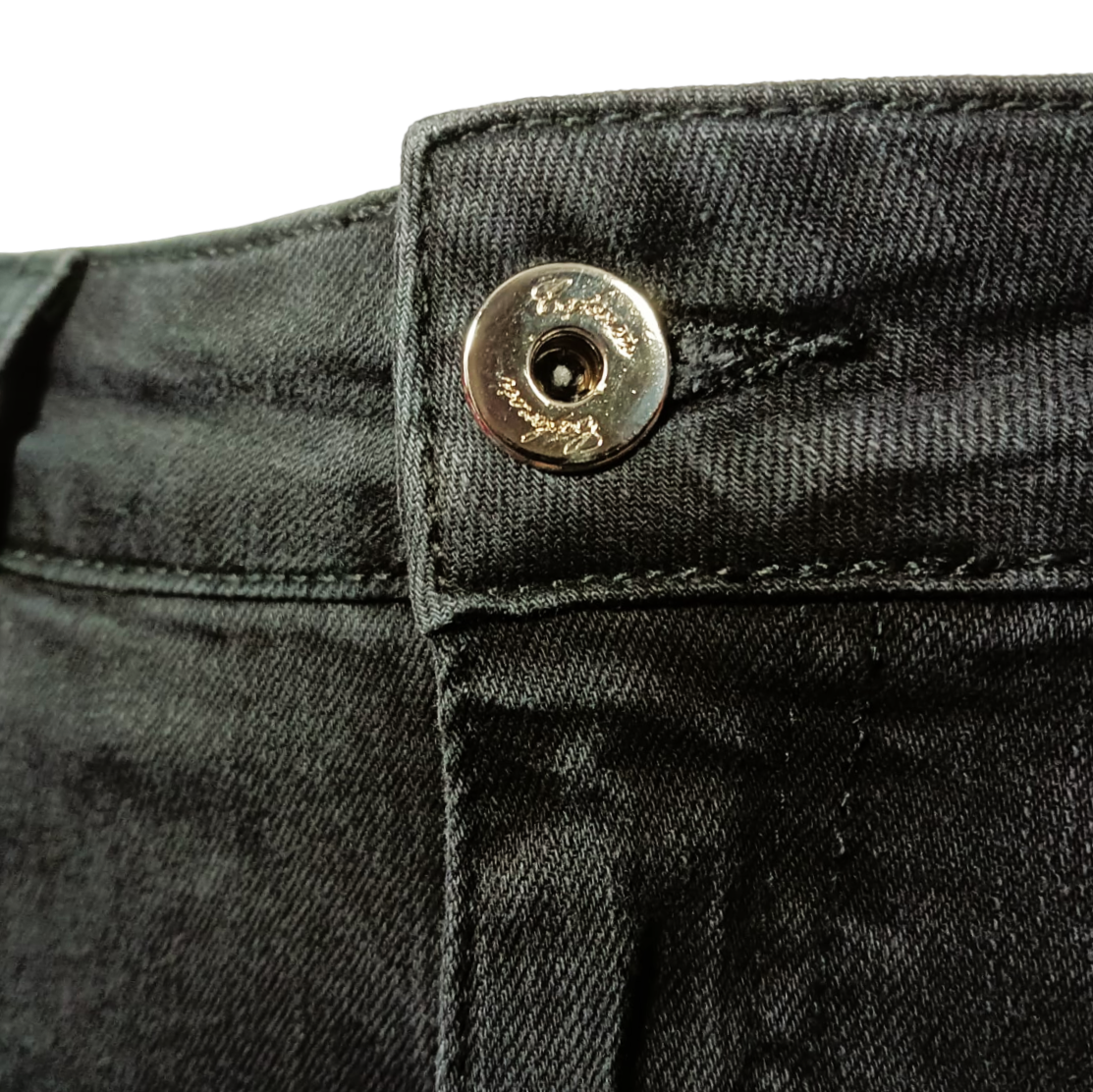 CafèNoir pantalone jeans da donna Denim Skinny c7 JJ1017 N021 nero