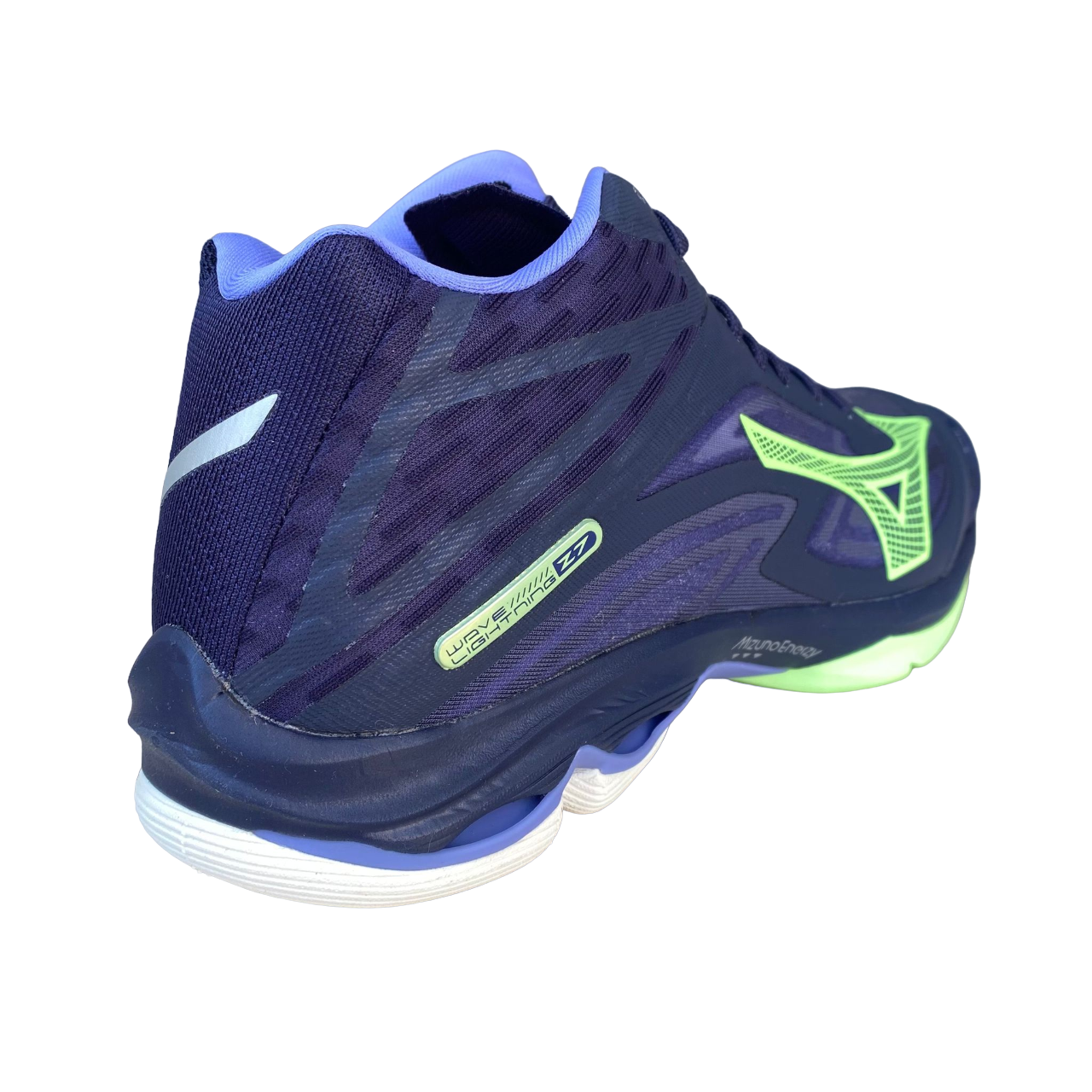 Mizuno scarpa da pallavolo alta da uomo Wave Lightning Z7 blu verde