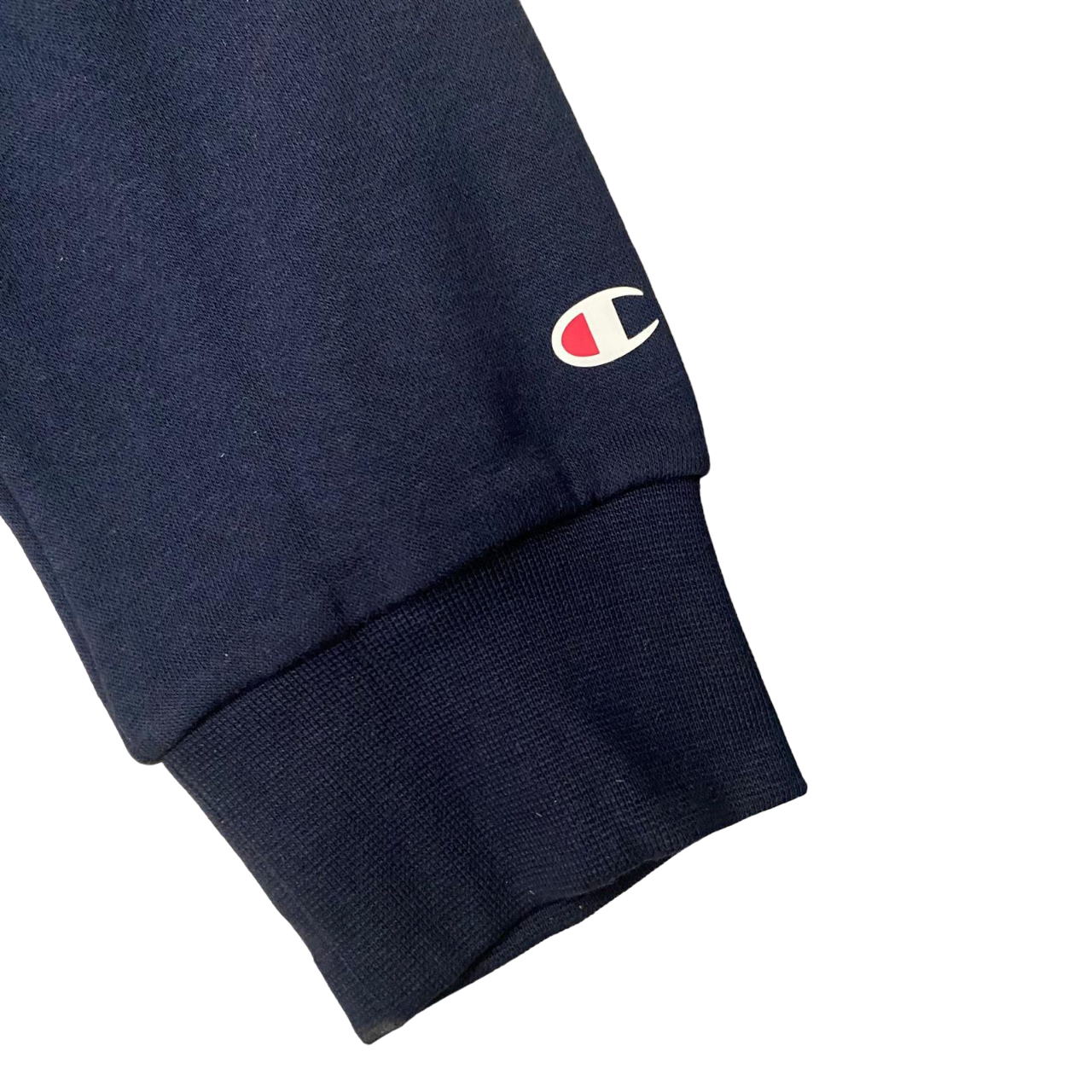 Champion felpa con cappuccio in felpina leggera con logo sul petto Legacy 306512 BS501 blu scuro