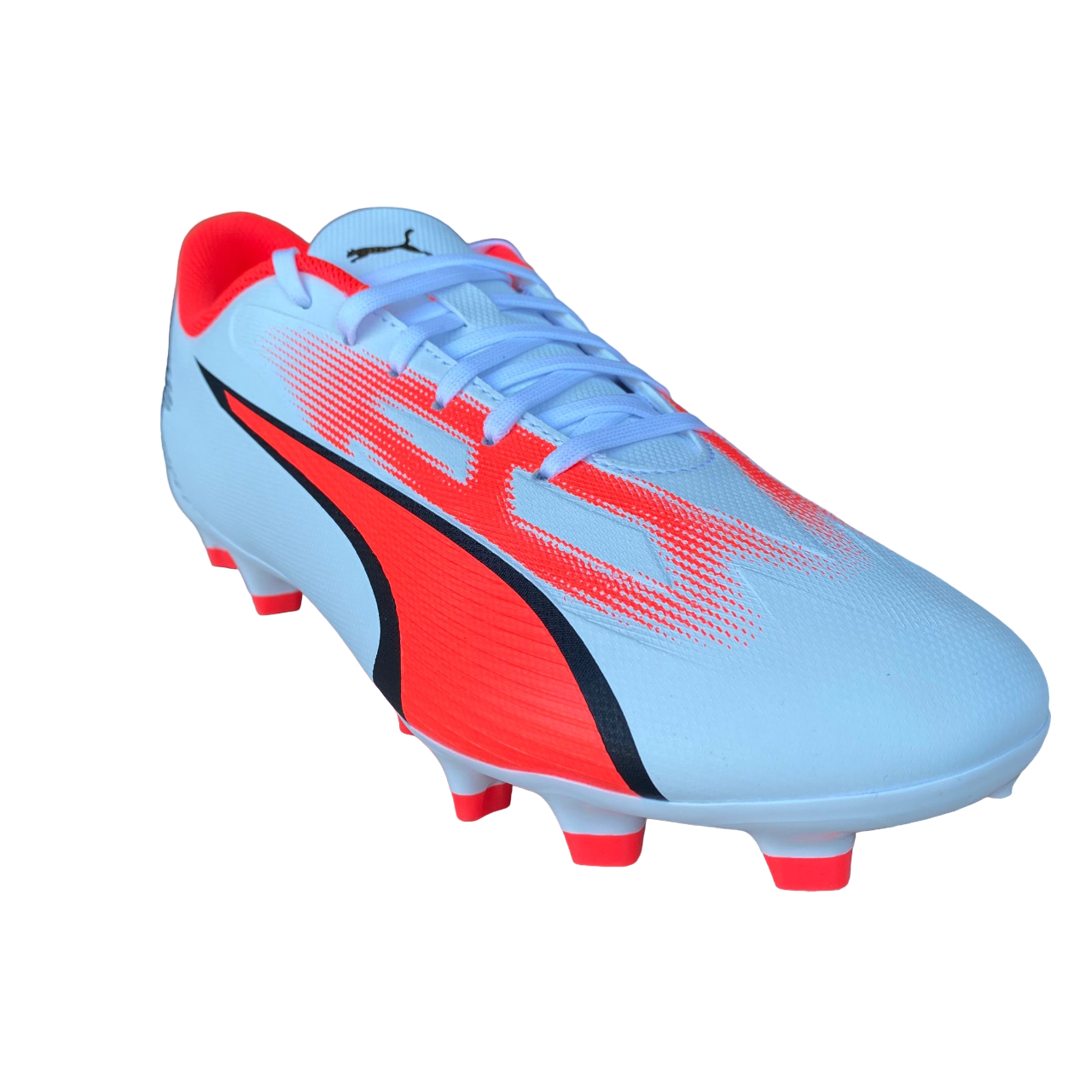 Puma scarpa da calcio da uomo Ultra Play FG/AG 107423-01 bianco-nero-orchidea