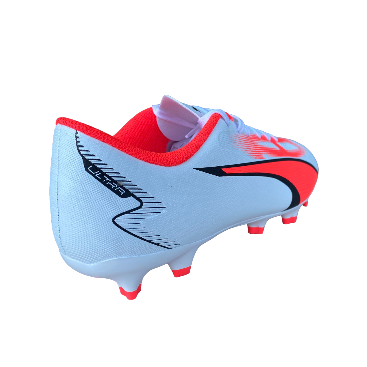 Puma scarpa da calcio da uomo Ultra Play FG/AG 107423-01 bianco-nero-orchidea