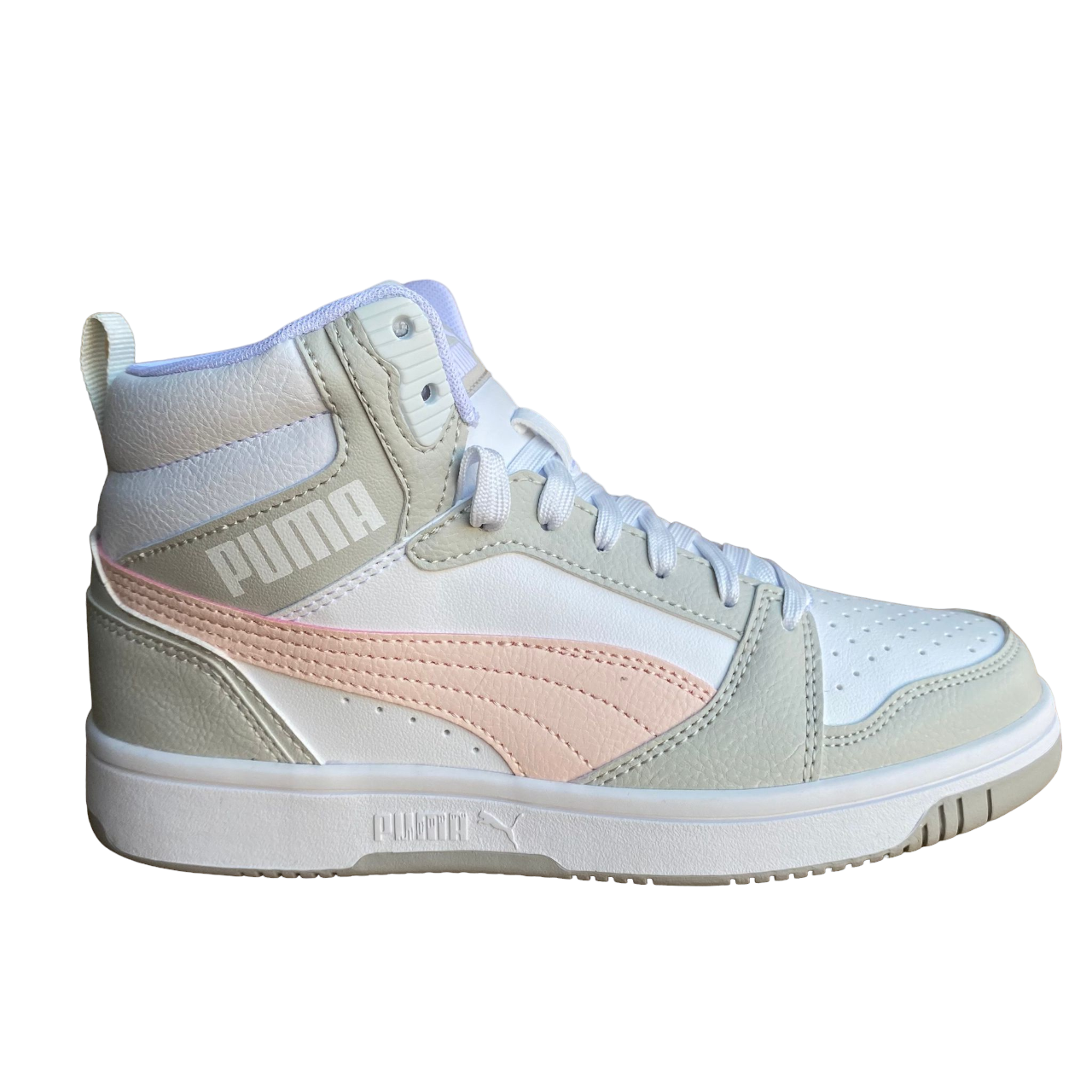 Puma Scarpa sneakers alta da ragazza Rebound v6 Mid 393831 04