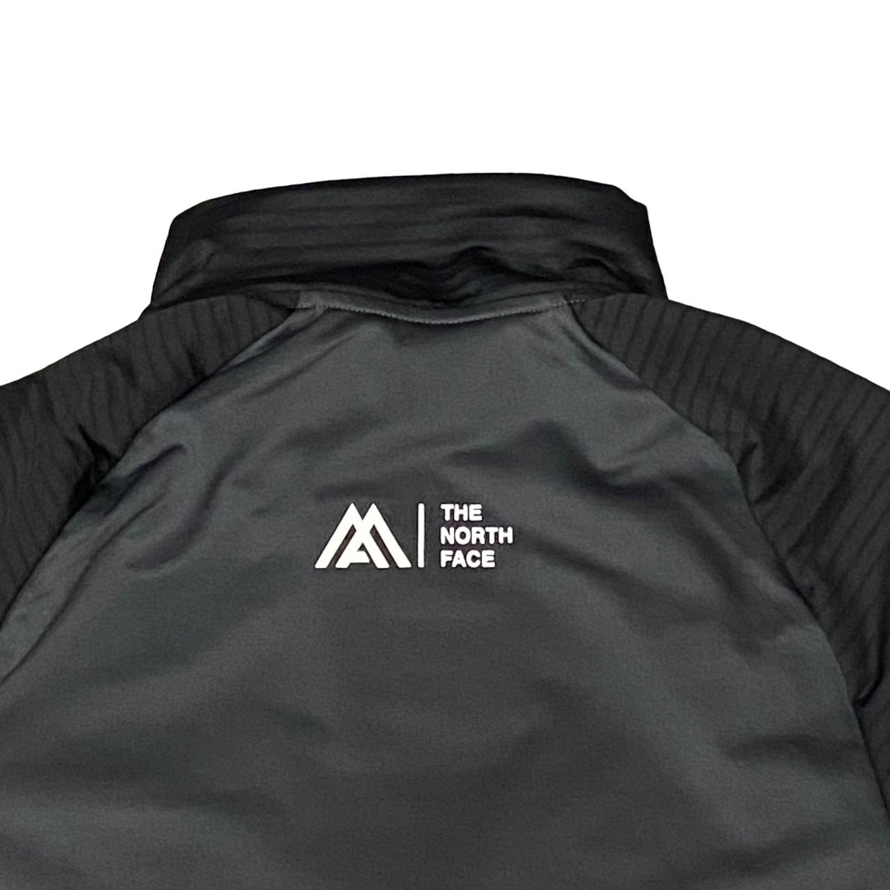 The North Face felpa mezza zip da uomo in pile Lab Lite NF0A7ZA5MN8 asfalto-nero