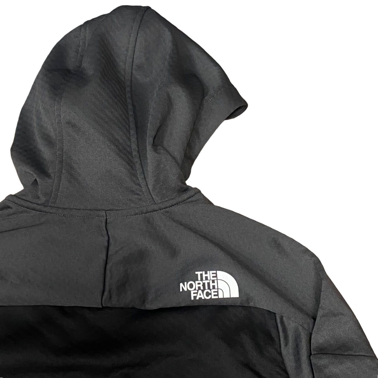 The North Face Felpa in pile da donna con cappuccio W MA LAB NF0A856DMN8 asfalto-nero