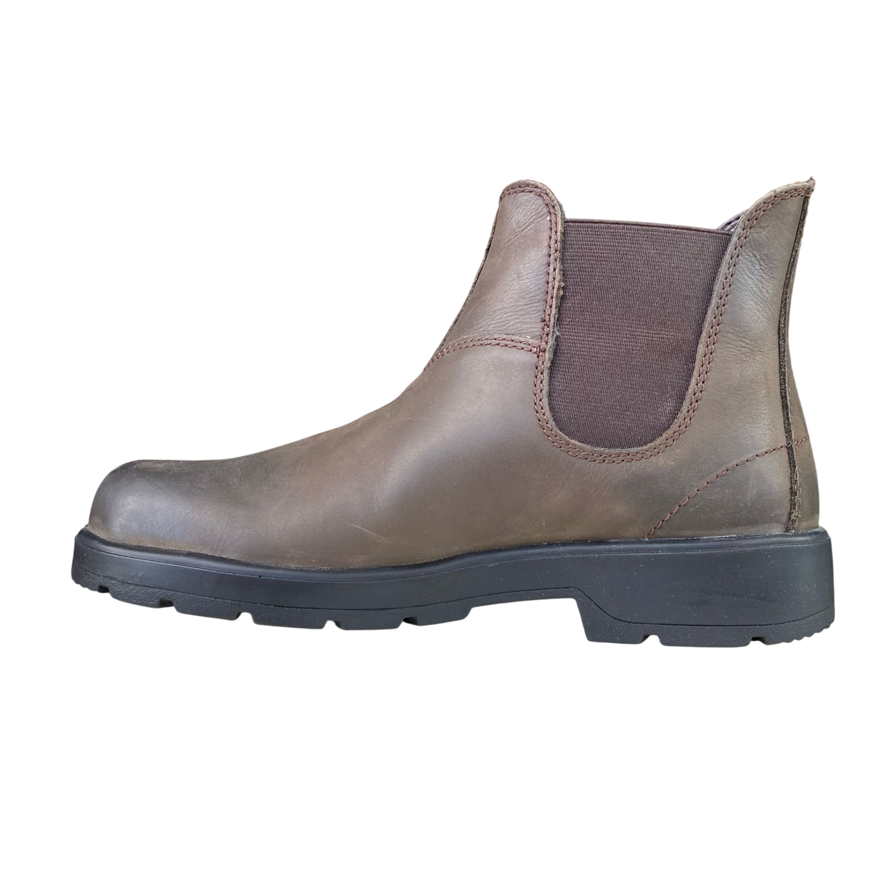 Shooters stivaletto Anfibio con elastico da uomo Buff Crazy Horse Elastic S1207-06 caffè espresso
