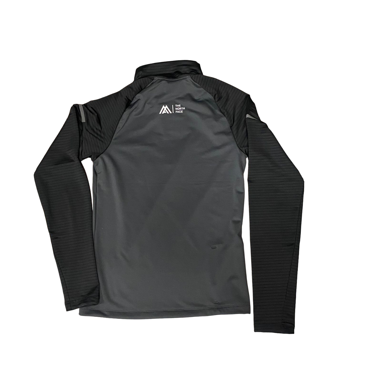 The North Face felpa mezza zip da uomo in pile Lab Lite NF0A7ZA5MN8 asfalto-nero