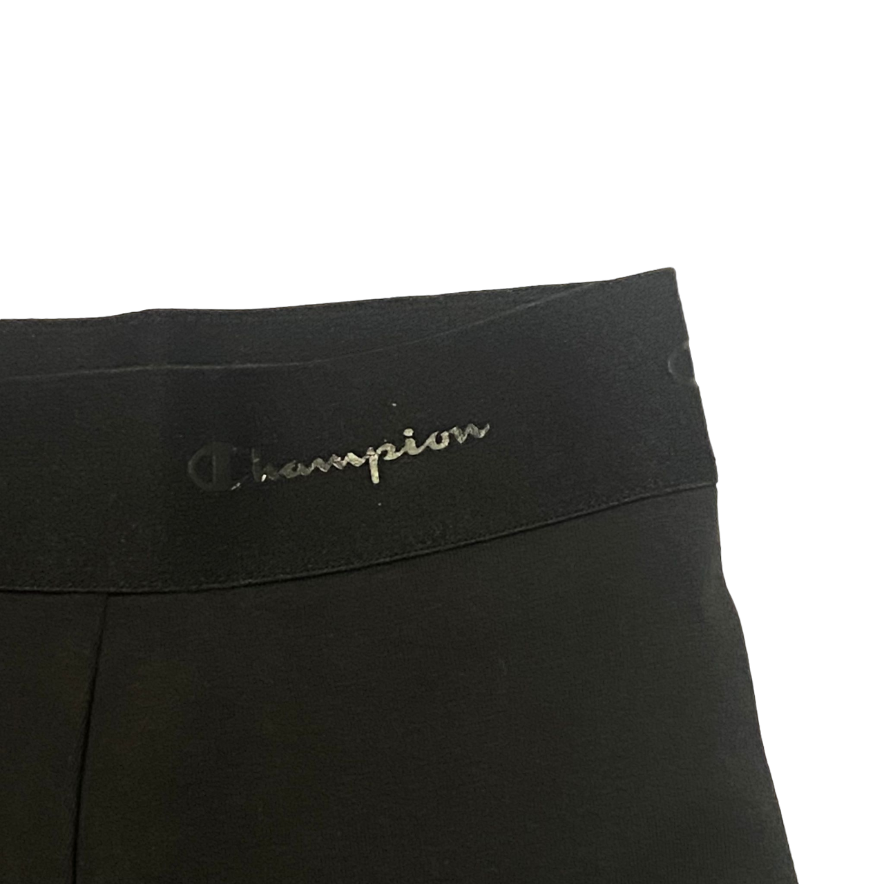 Champion pantalone sportivo da ragazza con logo sulla gamba Leggings American 404769 KK001 nero