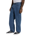 Vista laterale jeans Dickies uomo Thomasville DK0A4XYKCLB relaxed fit blu classico
