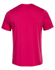 Maglia sportiva Joma Combi uomo 100052.500 fucsia fluorescente, tessuto traspirante con girocollo elasticizzato, ideale per calcio e allenamenti