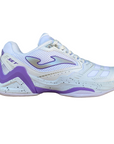 Scarpe da tennis Joma Set Lady 2502 bianche per donna, vista laterale esterna
