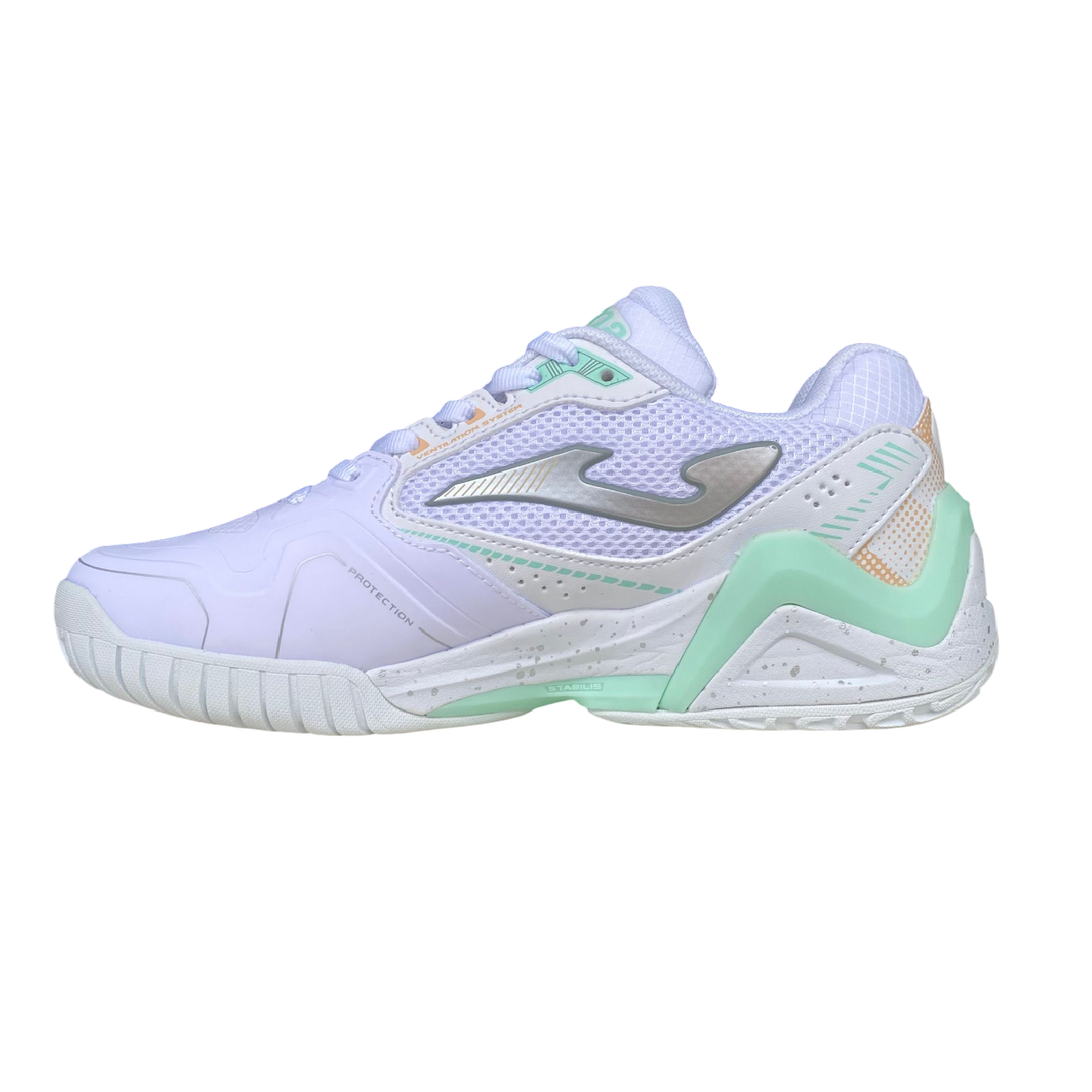 Joma scarpa da tennis da donna Set Lady 2502 bianco