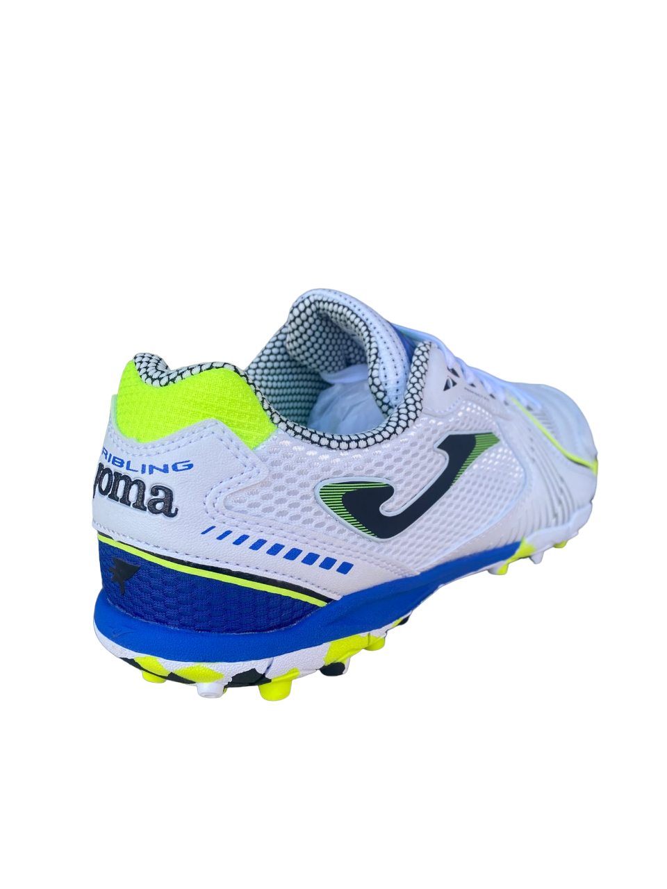 Joma scarpa da calcetto da uomo per erba sintetica Dribling 2402 bianco