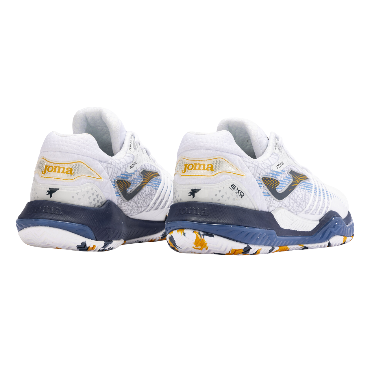 Joma scarpa da tennis da uomo Point Men Argilla 2402 bianco-blu