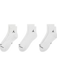 Jordan calza alla caviglia Everyday DX9655-100 bianco Confezione da 3 paia
