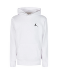 Jordan felpa con cappuccio da ragazzi 95D392-001 bianco