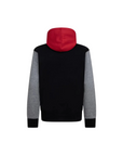 Jordan felpa con cappuccio da ragazzi 95D392-KR5 rosso-nero1