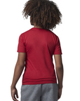 Jordan maglietta manica corta da ragazzo Practice Flight 95A088-R78 rosso1