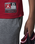 Jordan maglietta manica corta da ragazzo Practice Flight 95A088-R78 rosso2