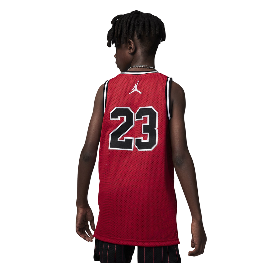 Jordan canotta da ragazzo Jersey 95A773-R78 rosso