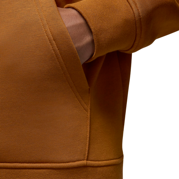 Jordan felpa con cappuccio Brooklyn Fleece FV7281-228 bronzo-bianco