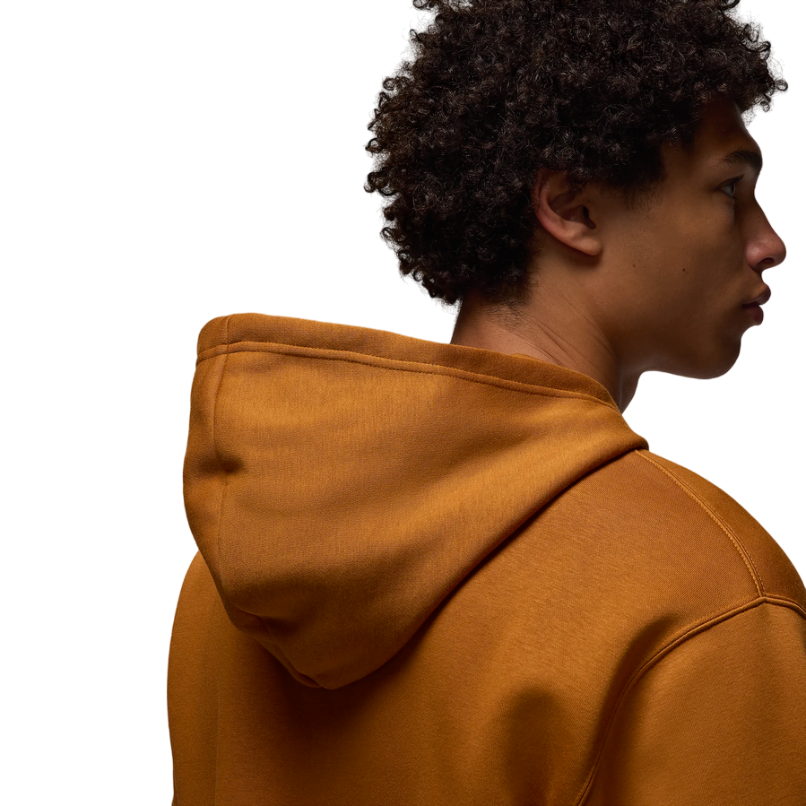 Jordan felpa con cappuccio Brooklyn Fleece FV7281-228 bronzo-bianco