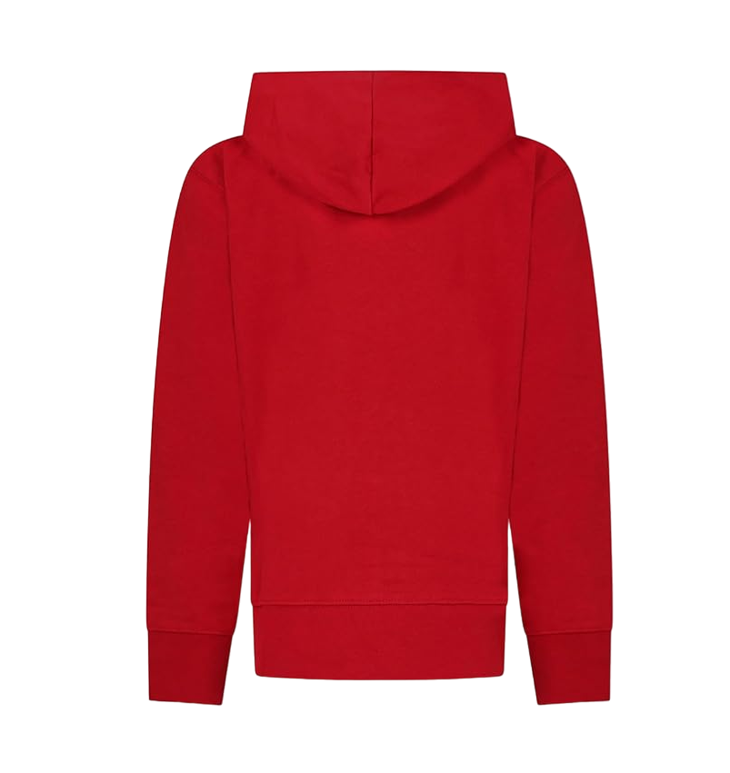 Jordan felpa da ragazzi con cappuccio e cerniera Essentials 95C573-R78 rosso