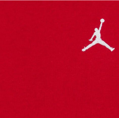 Jordan felpa con cappuccio da ragazzo MJ Essentials 95C630-R78 rosso