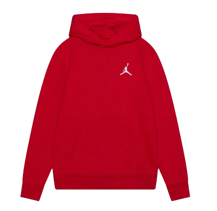 Jordan felpa con cappuccio da ragazzo MJ Essentials 95C630-R78 rosso