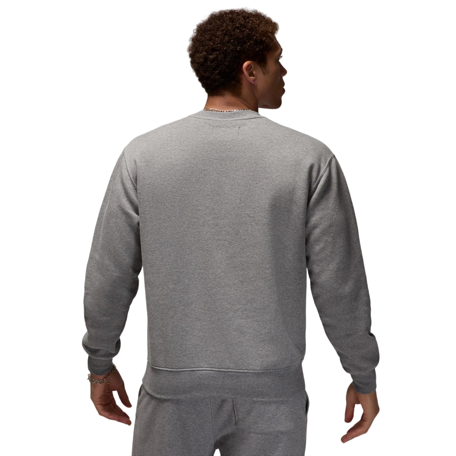Jordan felpa girocollo da uomo Brooklyn Fleece FV7293-091 grigio melange